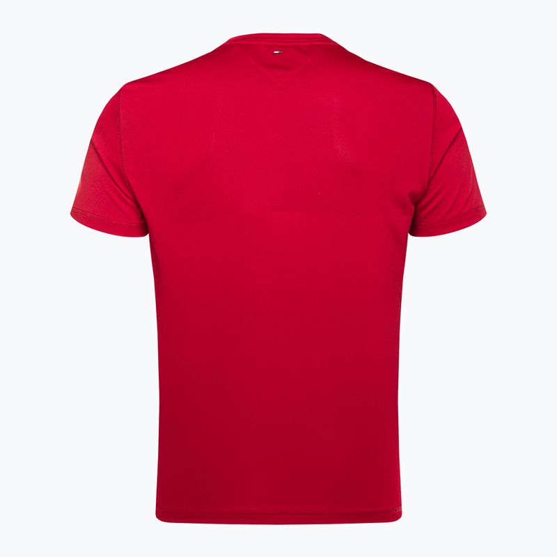 Men's Tommy Hilfiger Graphic Training T-shirt red 6