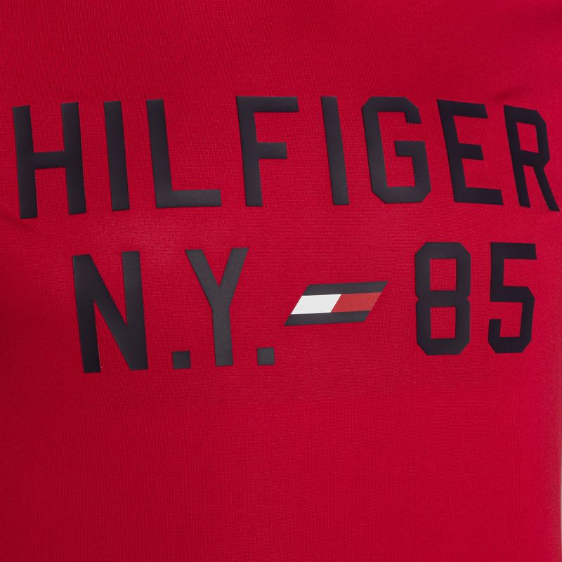 Men's Tommy Hilfiger Graphic Training T-shirt red 7