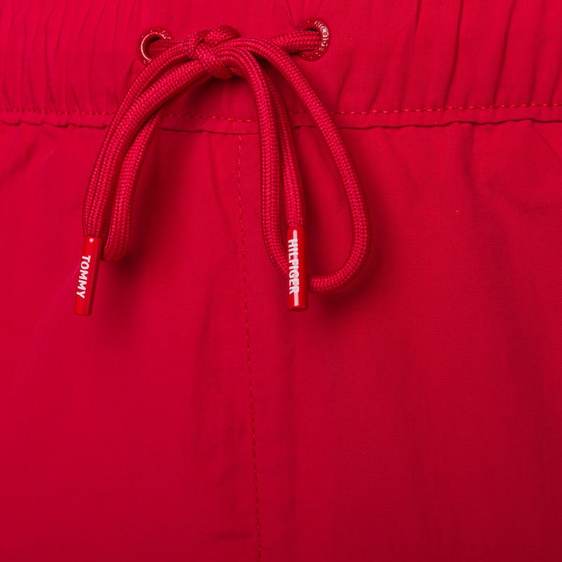 Men's Tommy Hilfiger Medium Drawstring swim shorts red 3
