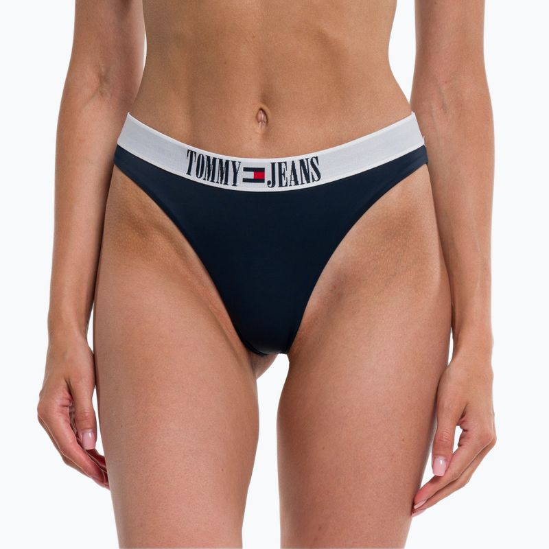 Tommy Hilfiger Brazilian blue swimsuit bottom 4