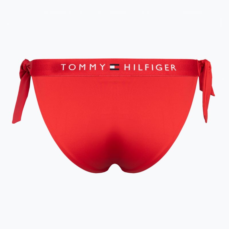 Tommy Hilfiger Side Tie Cheeky swimsuit bottom red 2