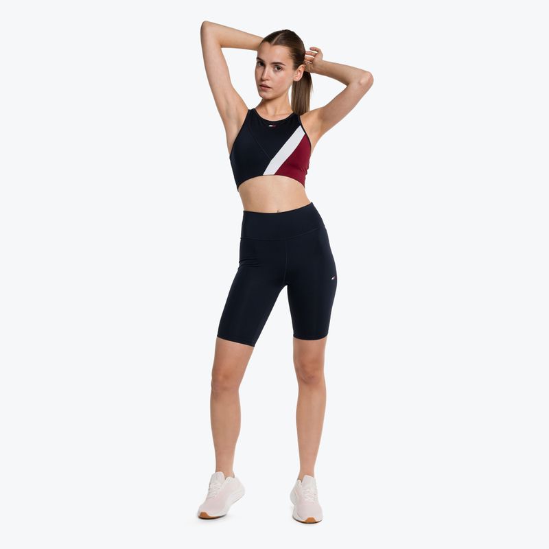 Tommy Hilfiger Essentials Rw Fitted Knit blue women's training shorts 2