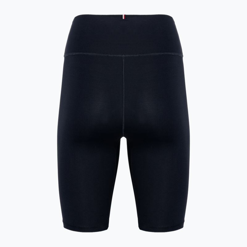 Tommy Hilfiger Essentials Rw Fitted Knit blue women's training shorts 6