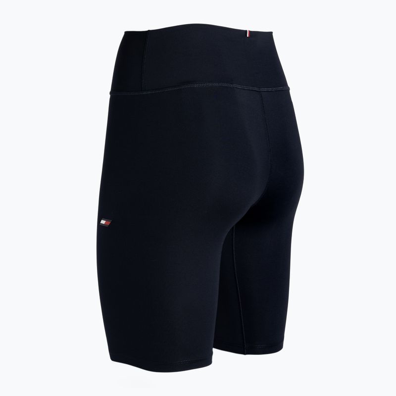Tommy Hilfiger Essentials Rw Fitted Knit blue women's training shorts 7