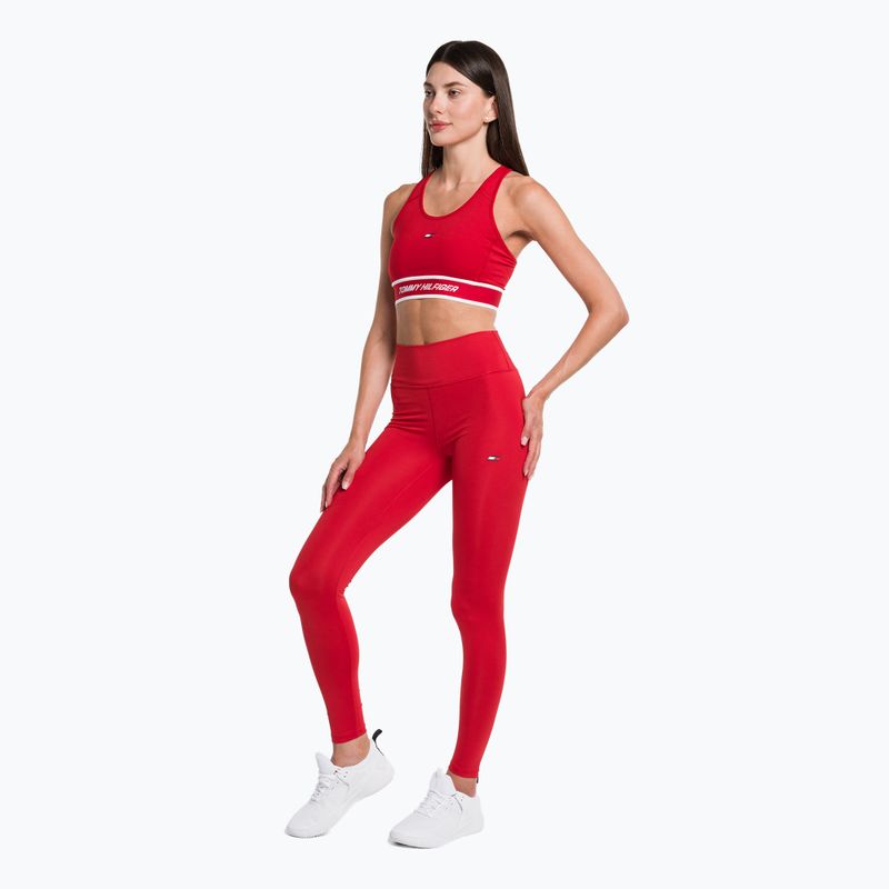 Tommy Hilfiger Essentials Rw Full Length women's training leggings red 2