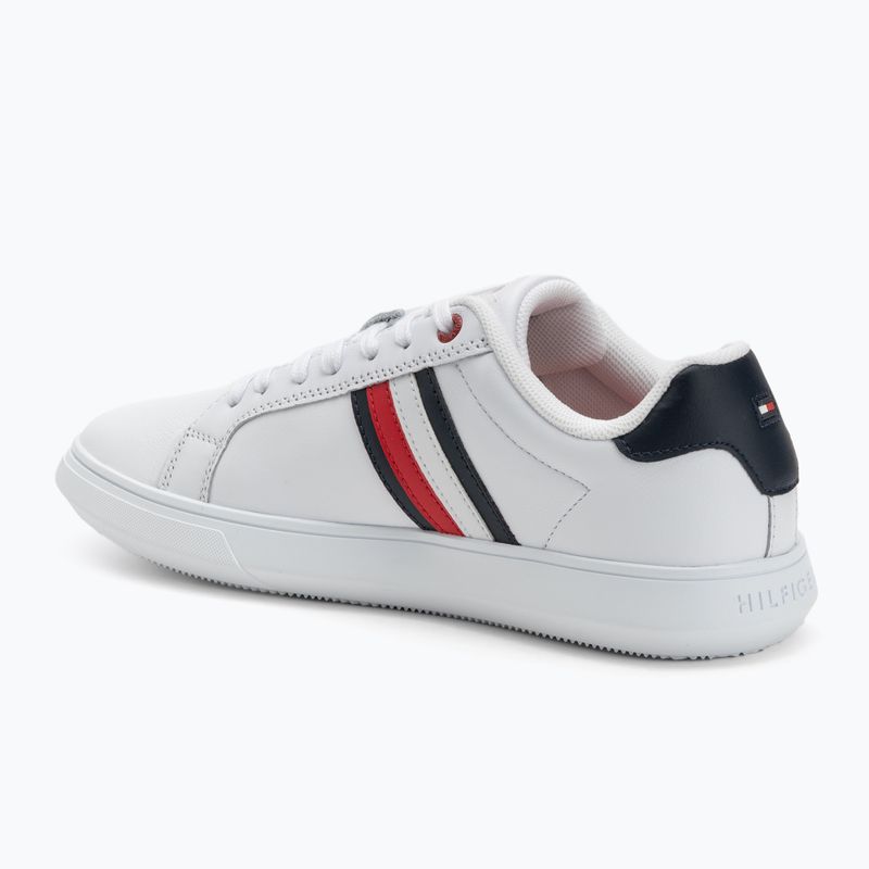Tommy Hilfiger men's shoes Essential Leather Cupsole white 3