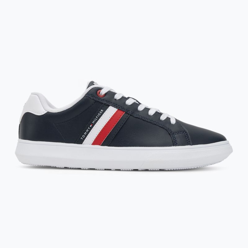 Tommy Hilfiger Essential Leather Cupsole desert sky men's shoes 2