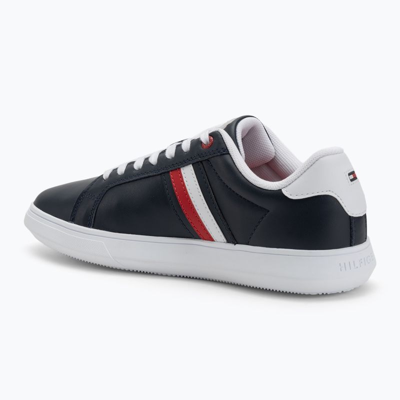 Tommy Hilfiger Essential Leather Cupsole desert sky men's shoes 3