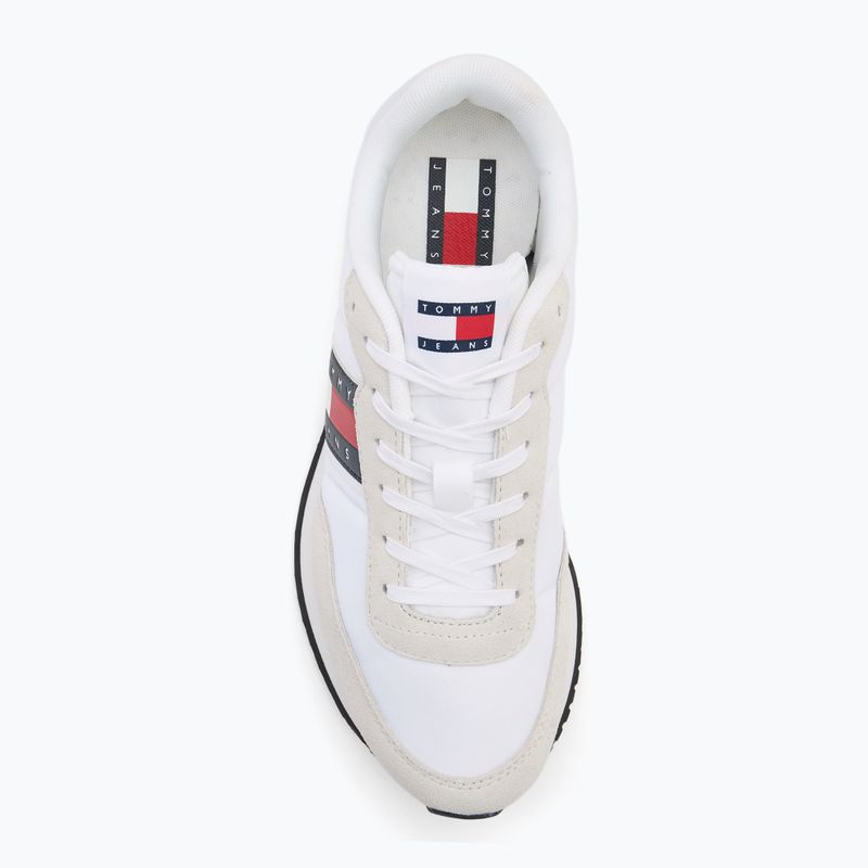 Tommy Jeans men's shoes Tjm Runner Casual Ess white 5