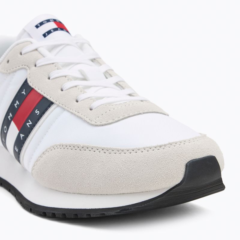 Tommy Jeans men's shoes Tjm Runner Casual Ess white 7