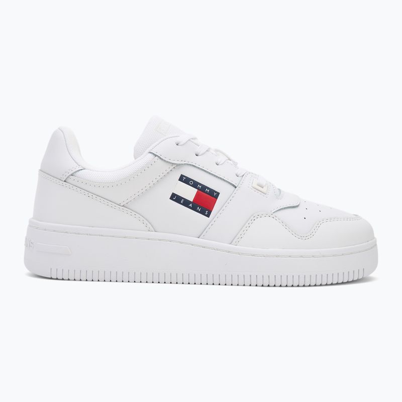 Tommy Jeans men's shoes Tjm Retro Basket Ess white 2
