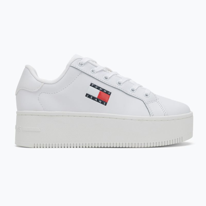 Tommy Jeans women's shoes Tjw Flatform Cupsole Ess white 2