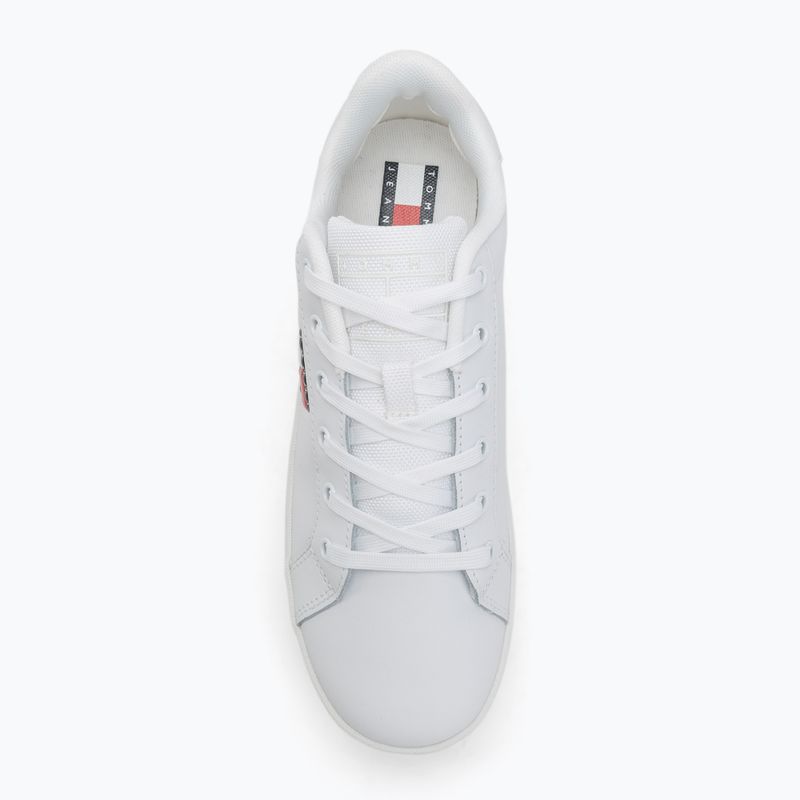 Tommy Jeans women's shoes Tjw Flatform Cupsole Ess white 5