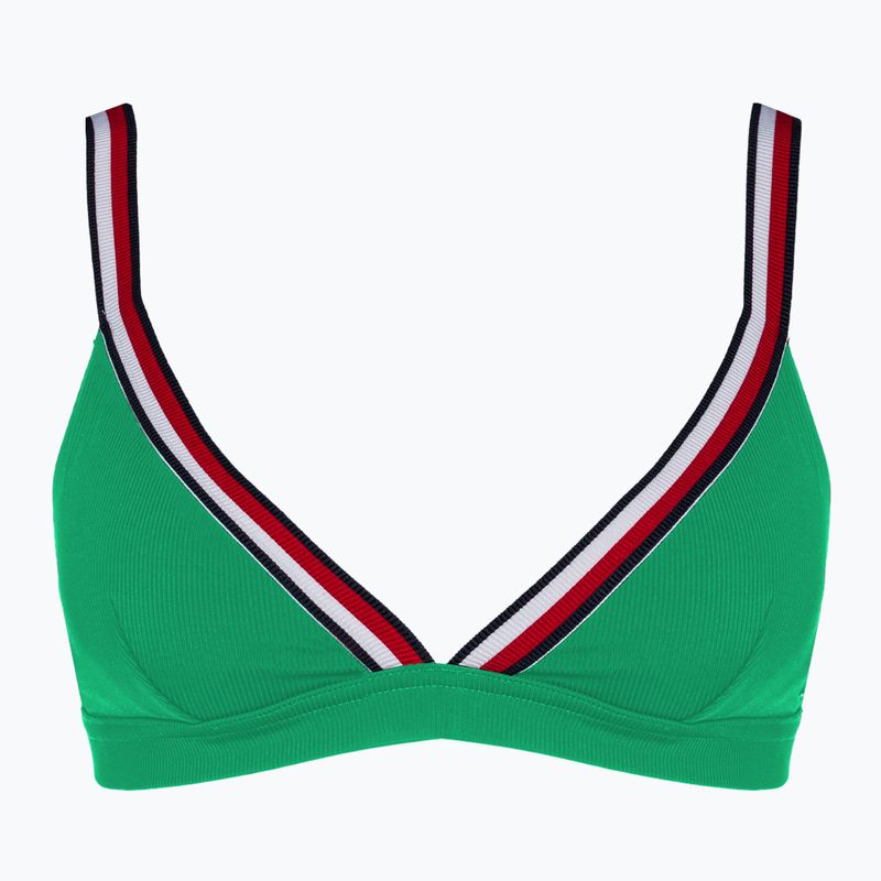 Tommy Hilfiger Triangle Rp olympic green swimsuit top