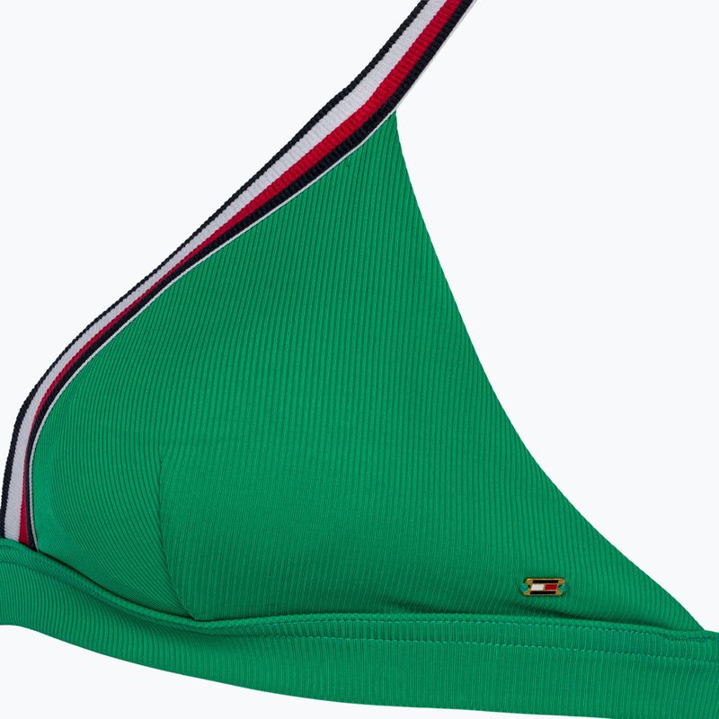 Tommy Hilfiger Triangle Rp olympic green swimsuit top 3