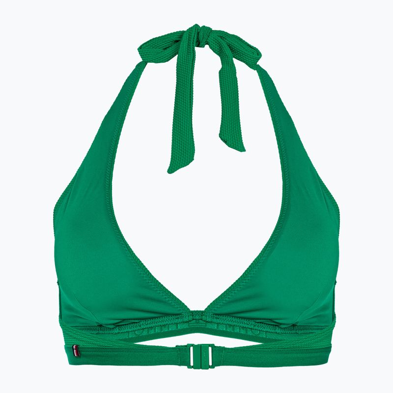Tommy Hilfiger Triangle Fixed Rp olympic green swimsuit top 2