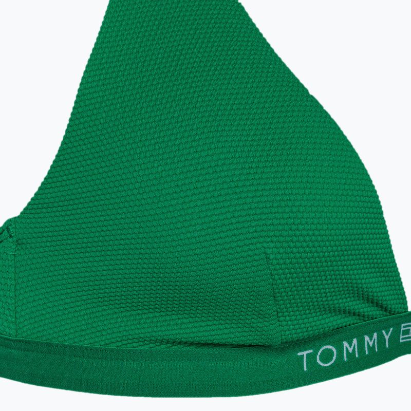 Tommy Hilfiger Triangle Fixed Rp olympic green swimsuit top 3