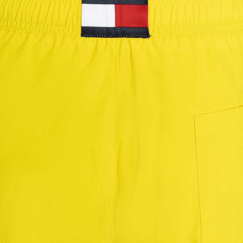 Men's Tommy Hilfiger Medium Drawstring valley yellow swim shorts 4