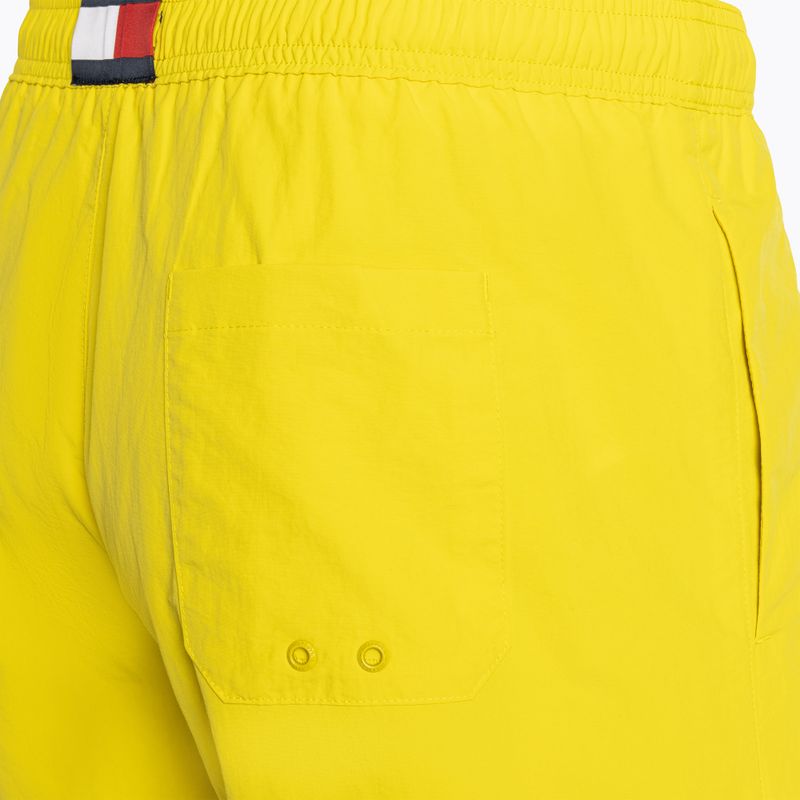 Men's Tommy Hilfiger Medium Drawstring valley yellow swim shorts 5