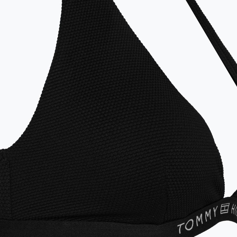 Tommy Hilfiger Triangle Fixed Rp swimsuit top black 3