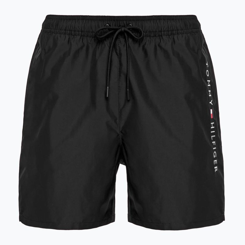 Men's Tommy Hilfiger Medium Drawstring swim shorts black