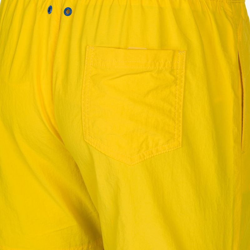 Men's Tommy Jeans SF Medium Drawstring Side Tape swim shorts vivid yellow 4