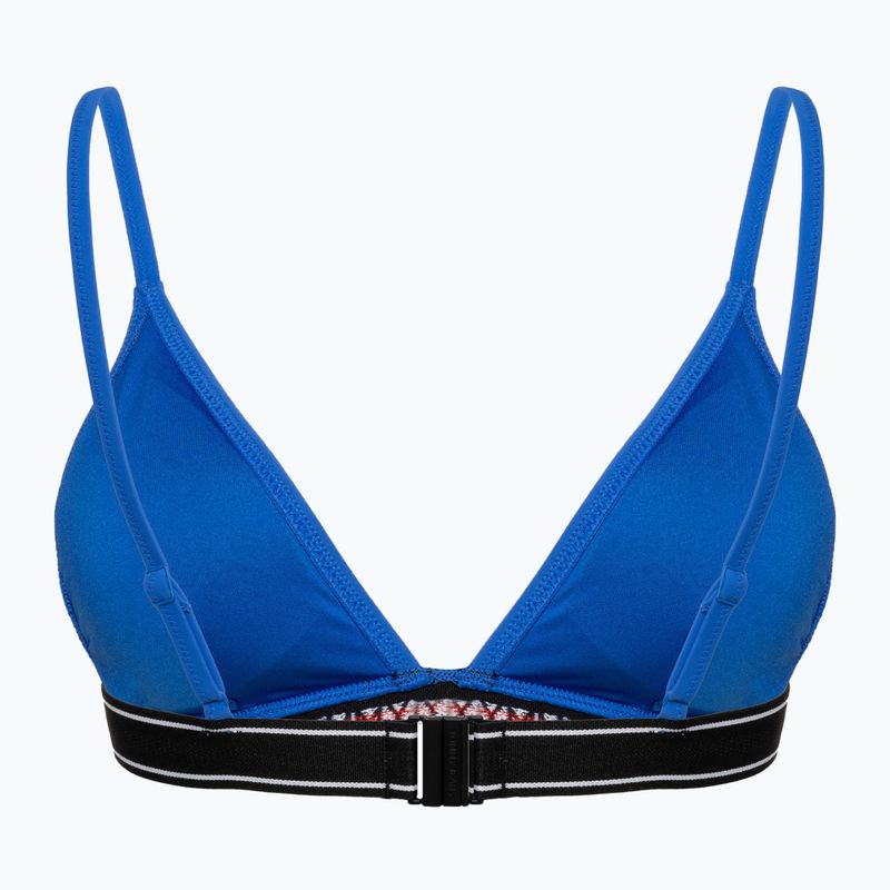 Tommy Jeans Triangle RP Persian blue swimsuit top 2