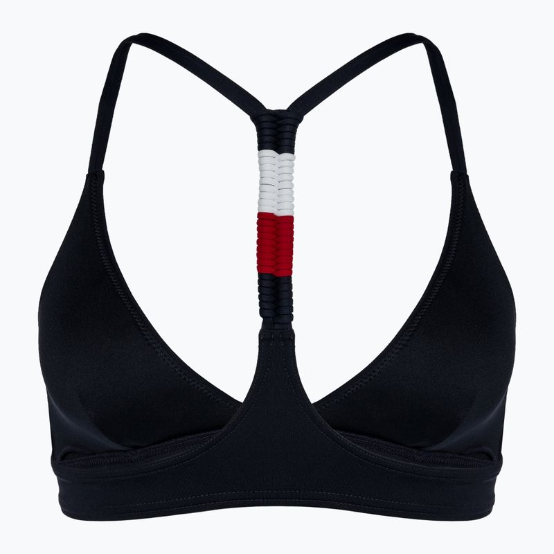Tommy Hilfiger Racerback Triangle Rp desert sky swimsuit top 2