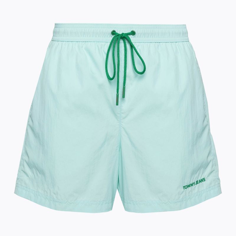 Men's Tommy Jeans SF Medium Drawstring swim shorts florida aqua