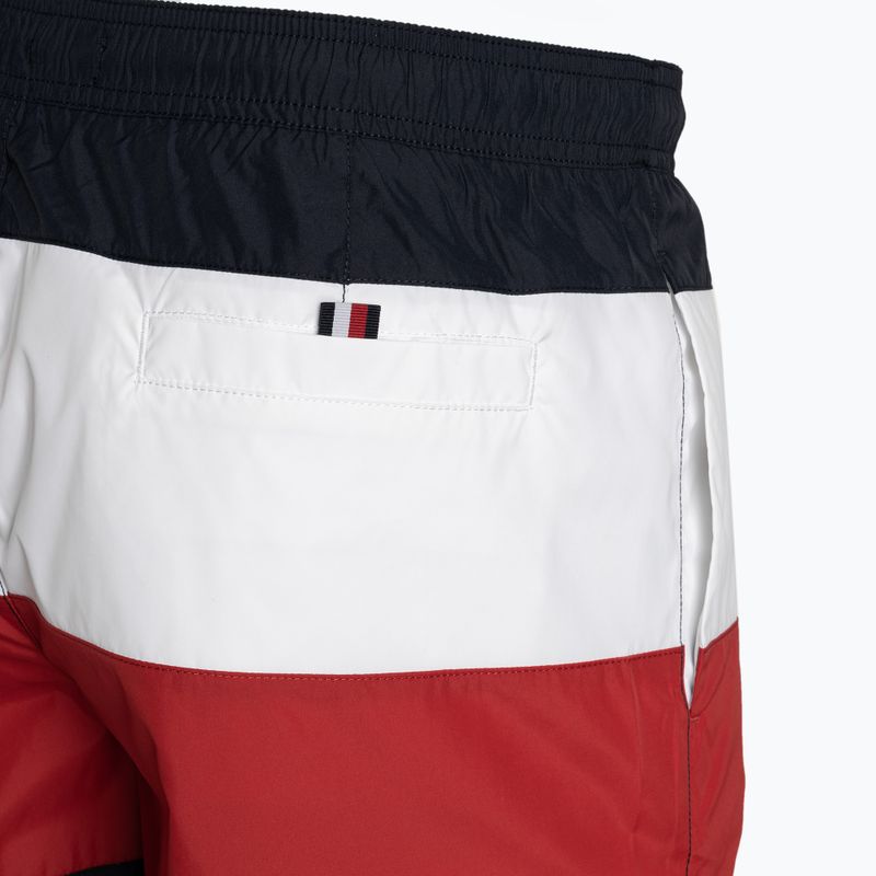 Men's Tommy Hilfiger Medium Drawstring Bold Flag desert sky swim shorts 3