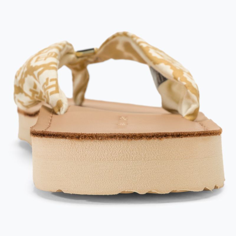 Women's Tommy Hilfiger Emblem Elevated Beach Sandal AEF calico flip flops 6