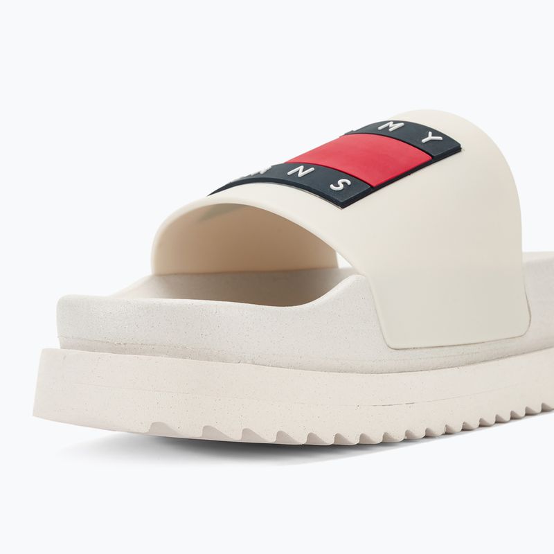 Tommy Jeans Women's Elevated Flatform Slide ecru 8