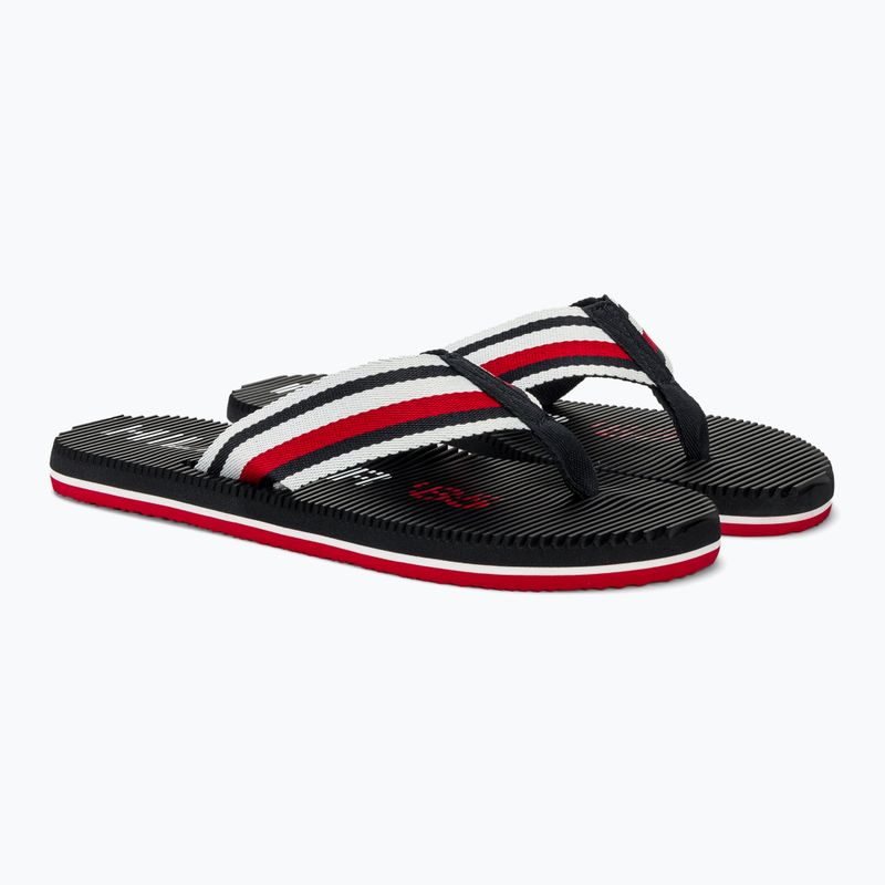 Men's Tommy Hilfiger Massage Footbed Oly Beach Sandal desert sky flip flops 4