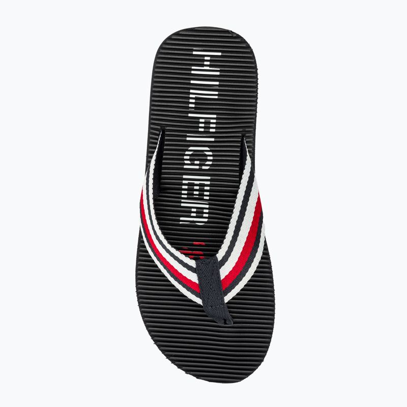 Men's Tommy Hilfiger Massage Footbed Oly Beach Sandal desert sky flip flops 6