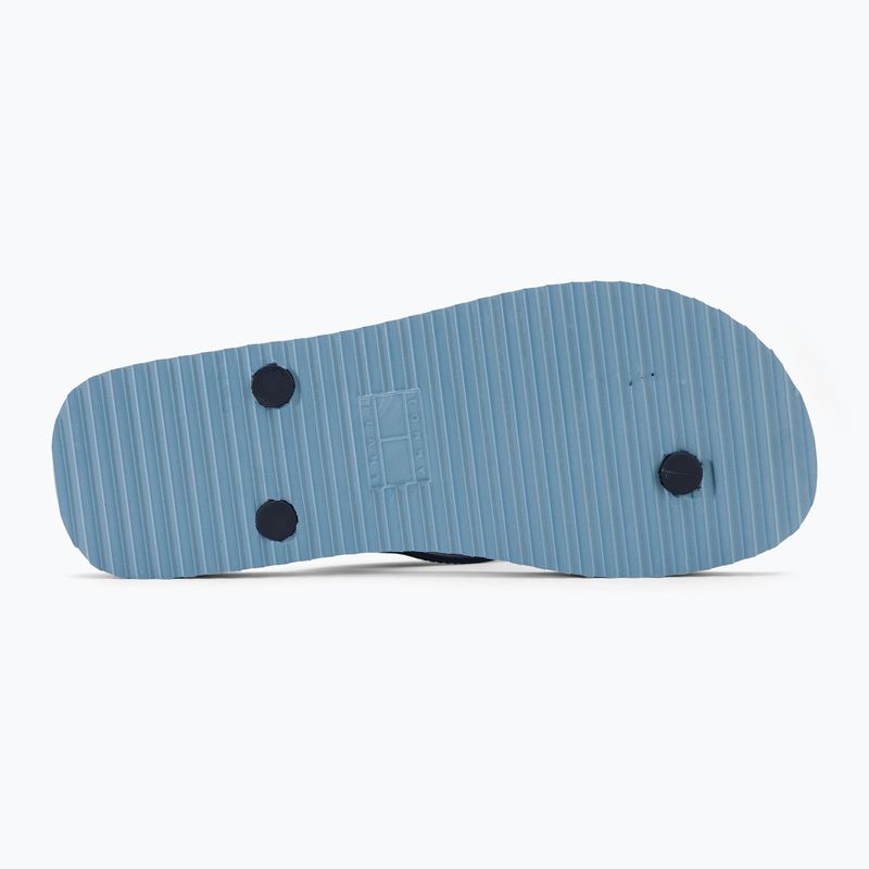 Men's Tommy Jeans Beach Flip Flop skyscrape blue 4