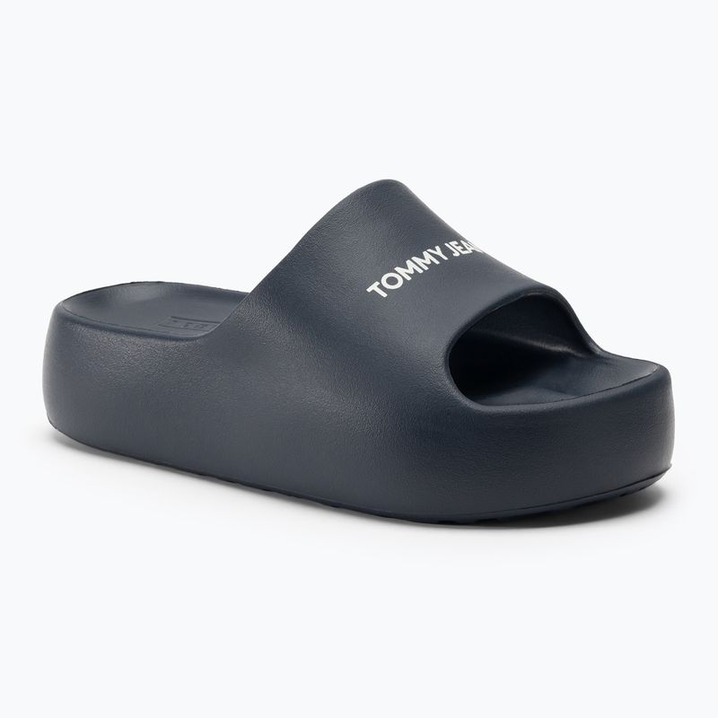 Tommy Jeans Women's Chunky Flatform Slide dark night navy