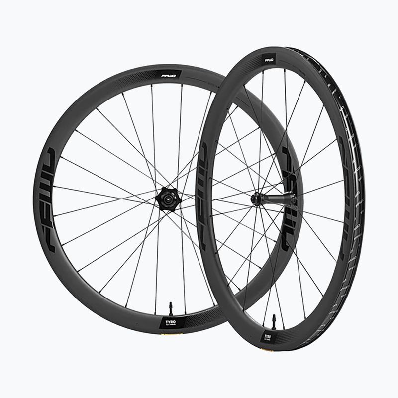 FFWD Tyro 2.0 FCC SP 20H/24H RB XDR Sram black bicycle wheels 2