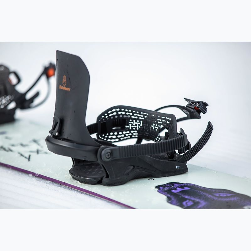 Men's snowboard bindings Bataleon Fly black 7