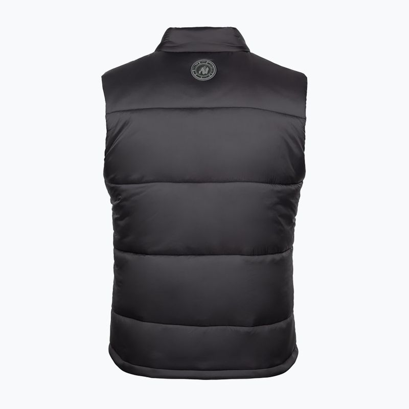 Men's training gilet Gorilla Wear Irvine black 8