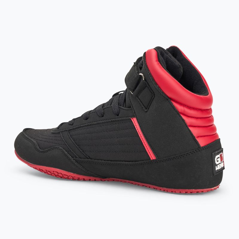 Men's training shoes Gorilla Wear Classic High Tops black/red 3
