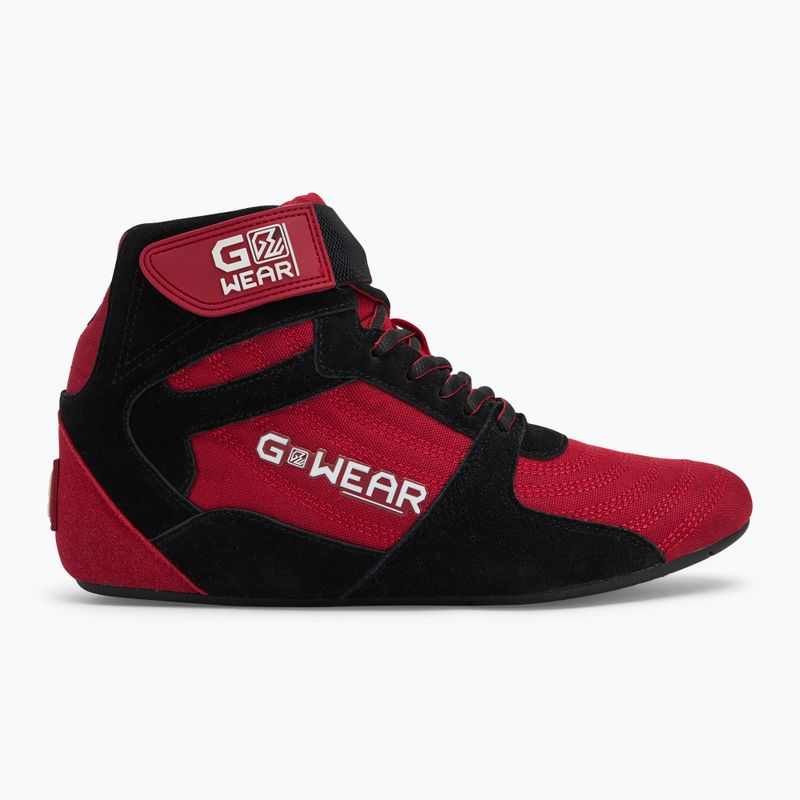 Men's Gorilla Wear Pro High Tops red/black training shoes 2