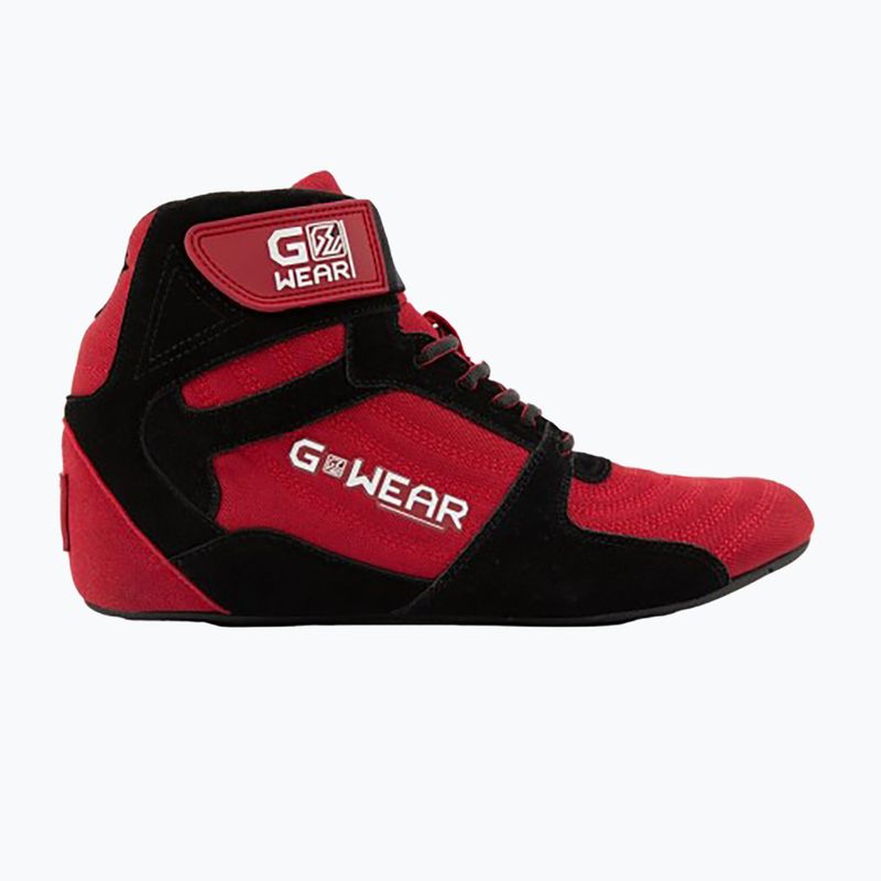 Men's Gorilla Wear Pro High Tops red/black training shoes 8