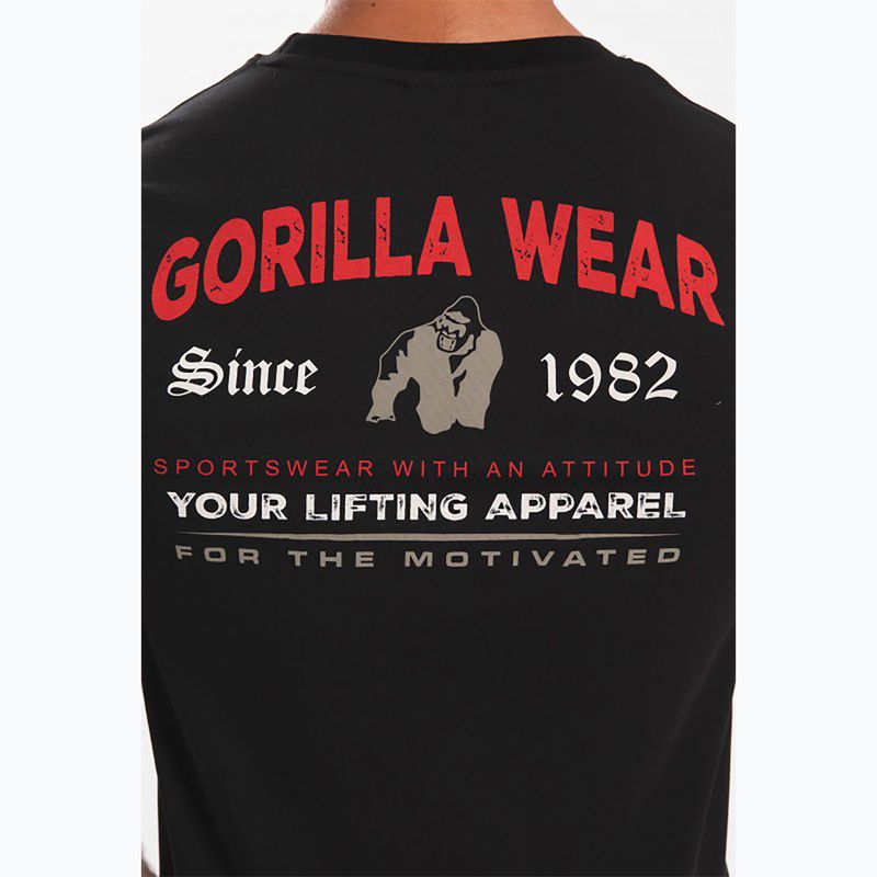 Men's training t-shirt Gorilla Wear Warren black 5