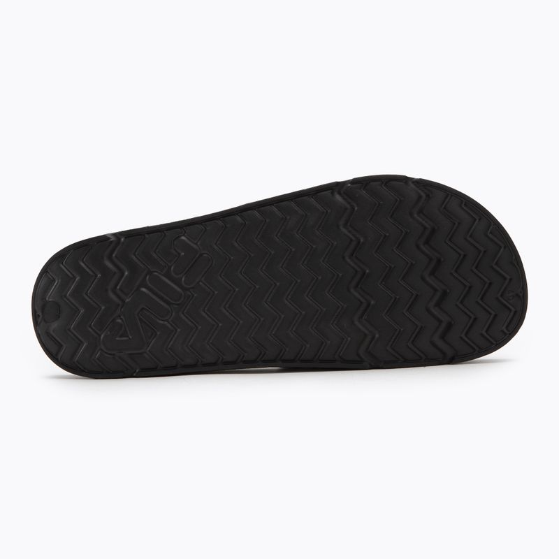 FILA Morro black/black men's slides 4