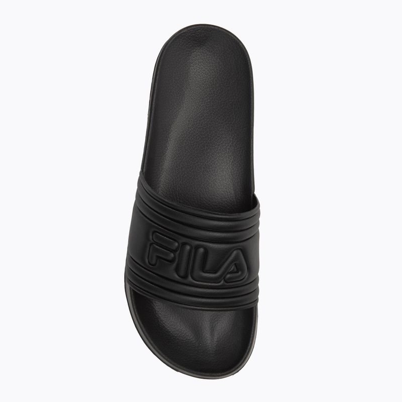 FILA Morro black/black men's slides 5