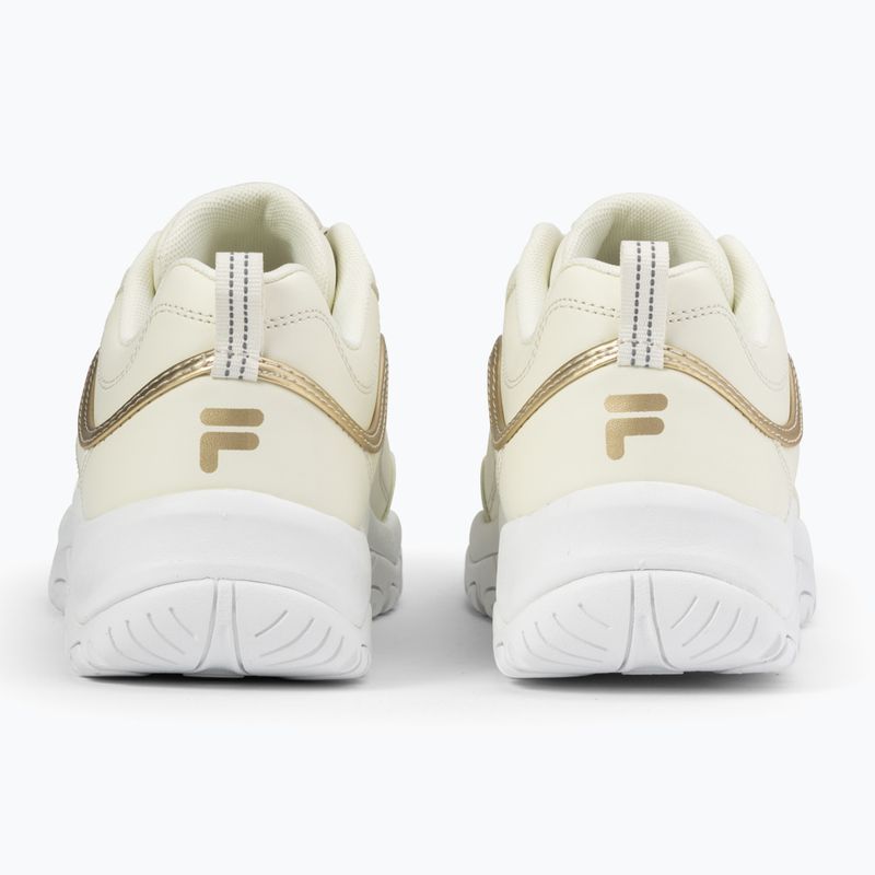 FILA Strada F women's shoes marshmallow/gold 11