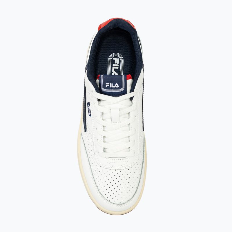 FILA men's shoes Sevaro white/fila navy/fila red 5