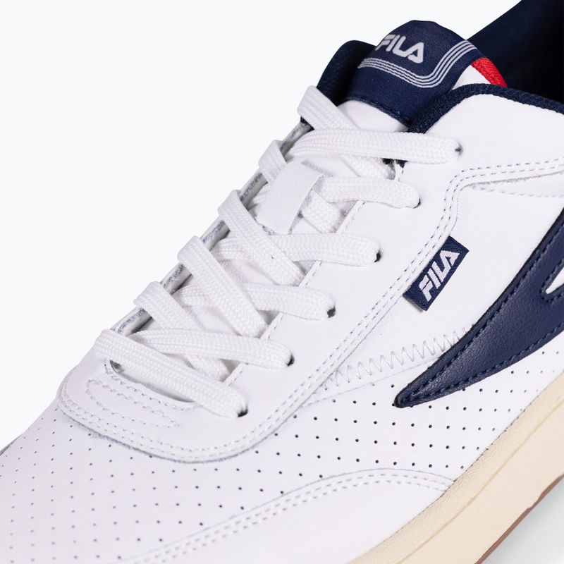 FILA men's shoes Sevaro white/fila navy/fila red 9