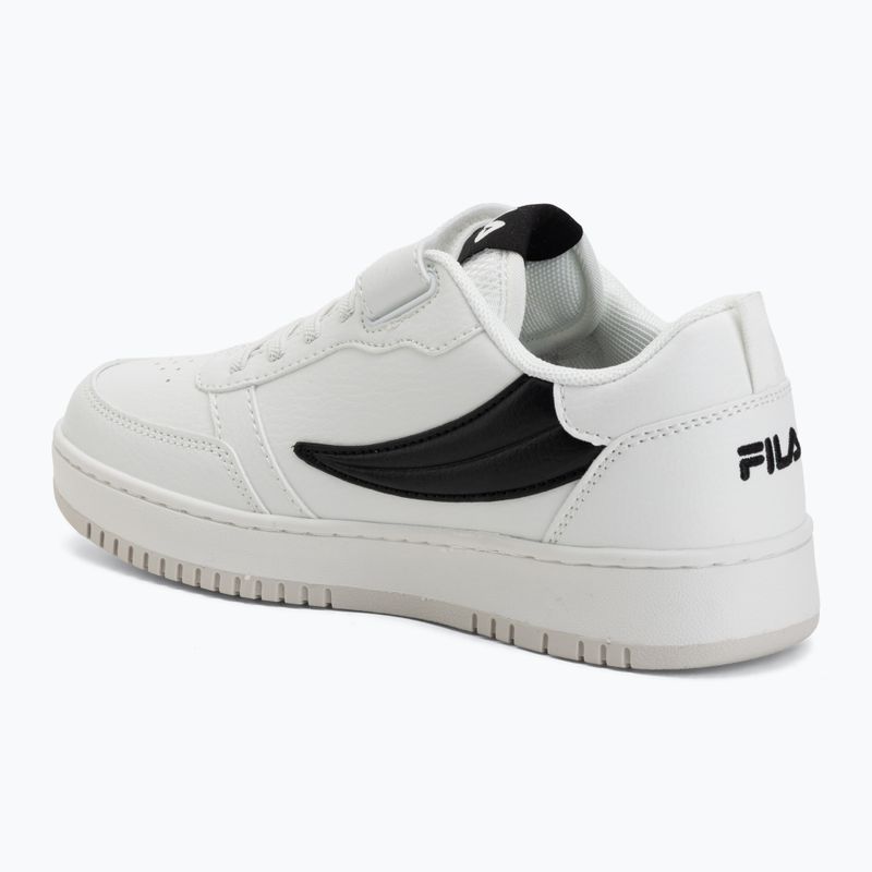 Children's shoes FILA Rega Nf Velcro white/black 3