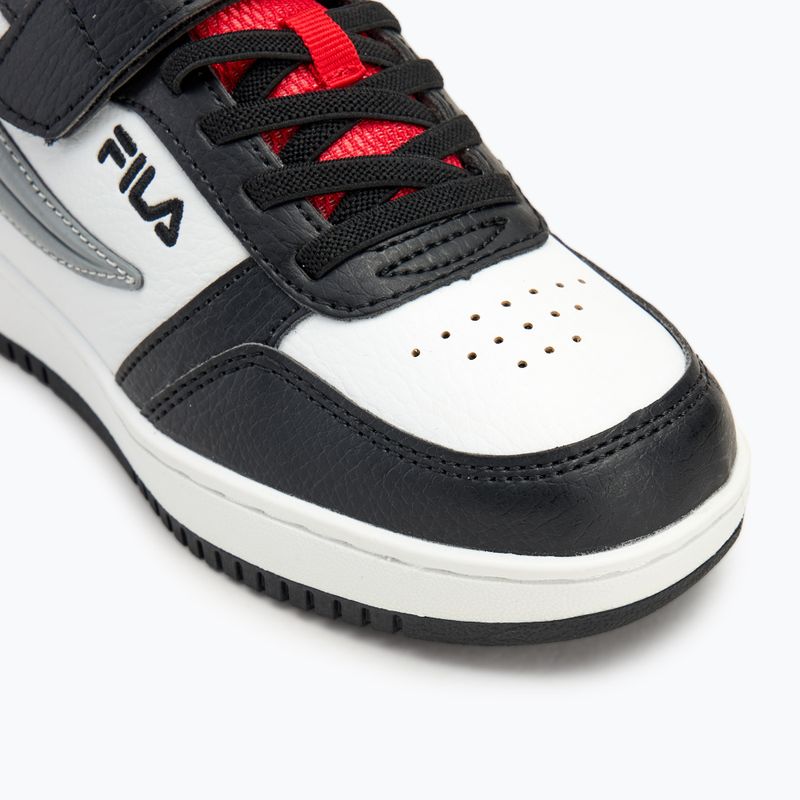 FILA Rega Nf Velcro children's shoes white/black/fila red 7